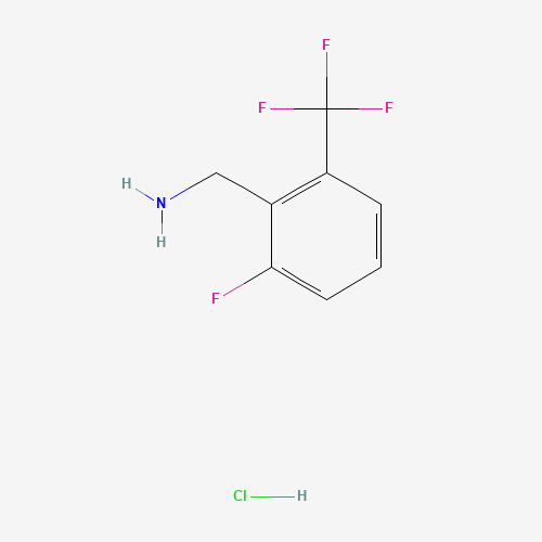 (2-Fluoro-6-(trifluoromethyl)phenyl)methanamine hydrochloride