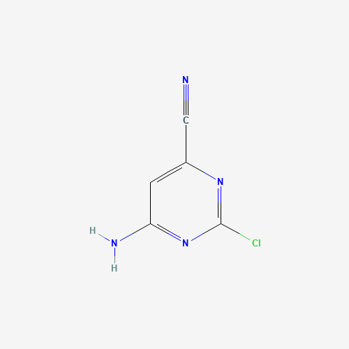 6-Amino-2-chloropyrimidine-4-carbonitrile