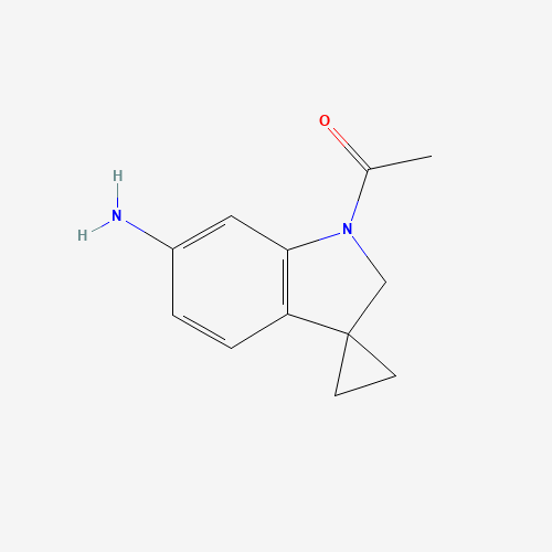 1-(6'-Aminospiro[cyclopropane-1,3'-indolin]-1'-yl)ethanone