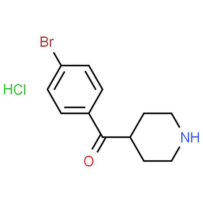 (4-Bromophenyl)(4-piperidyl)methanone Hydrochloride