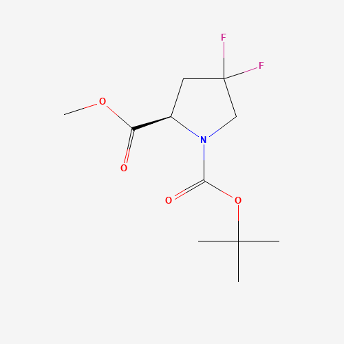 (R)-1-tert-Butyl 2-methyl 4,4-difluoropyrrolidine-1,2-dicarboxylate