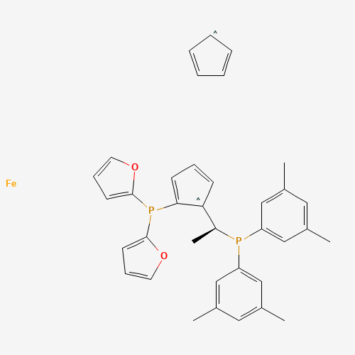 (2Sp)-1-[(1R)-1-[Bis(3,5-dimethylphenyl)phosphino]ethyl]-2-(di-2-furanylphosphino)ferrocene