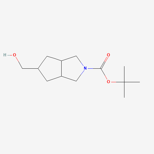 rel-tert-Butyl (3aR,5r,6aS)-5-(hydroxymethyl)hexahydrocyclopenta[c]pyrrole-2(1H)-carboxylate