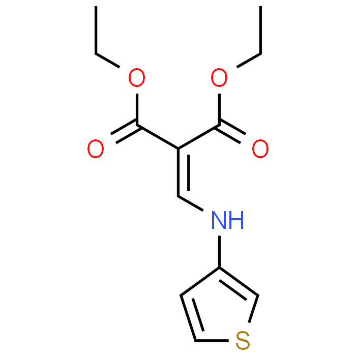 Diethyl 2-((thiophen-3-ylamino)methylene)malonate