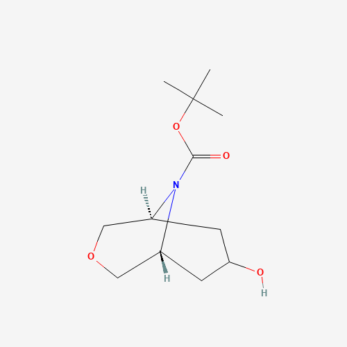 (1R,5S,7R)-tert-butyl 7-hydroxy-3-oxa-9-azabicyclo[3.3.1]nonane-9-carboxylate