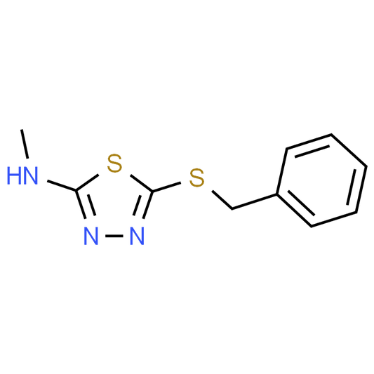 5-(Benzylthio)-N-methyl-1,3,4-thiadiazol-2-amine