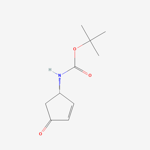 (S)-tert-Butyl (4-oxocyclopent-2-en-1-yl)carbamate