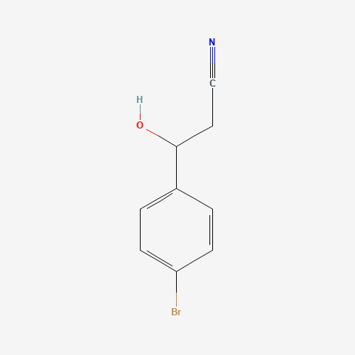 3-(4-Bromophenyl)-3-hydroxypropanenitrile