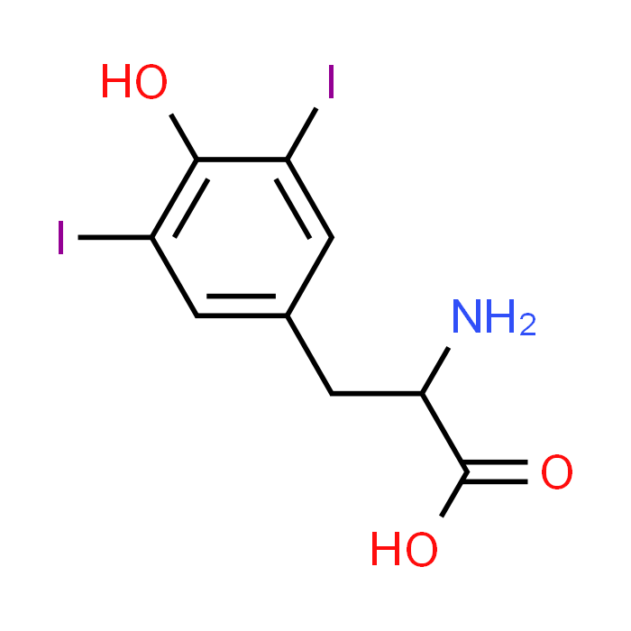 2-Amino-3-(4-hydroxy-3,5-diiodophenyl)propanoic acid