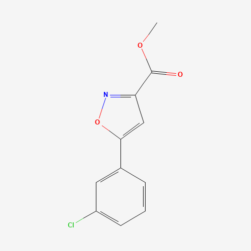 Methyl 5-(3-chlorophenyl)isoxazole-3-carboxylate