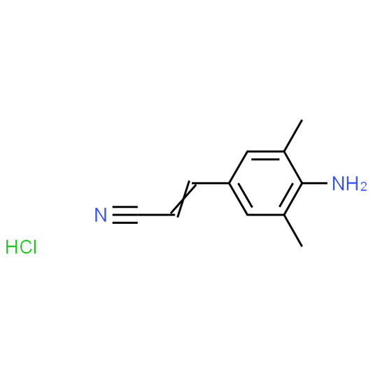 (E)-3-(4-Amino-3,5-dimethylphenyl)acrylonitrile hydrochloride