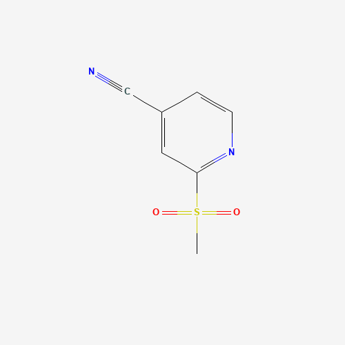 2-Methanesulfonylpyridine-4-carbonitrile