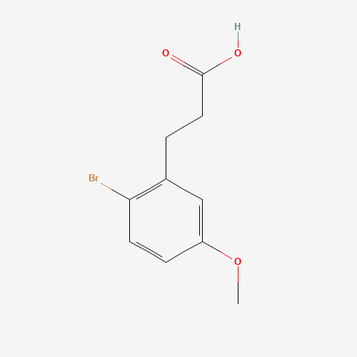 3-(2-Bromo-5-methoxyphenyl)propanoic acid