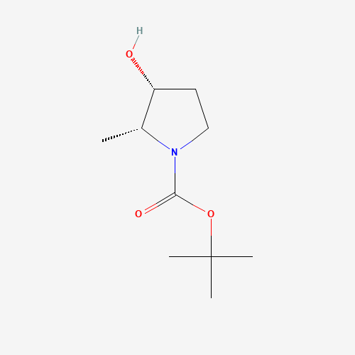 (2R,3R)-tert-Butyl 3-hydroxy-2-methylpyrrolidine-1-carboxylate