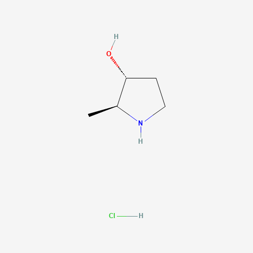 (2S,3R)-2-Methylpyrrolidin-3-ol hydrochloride