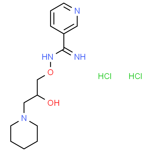 N-(2-Hydroxy-3-(piperidin-1-yl)propoxy)nicotinimidamide dihydrochloride
