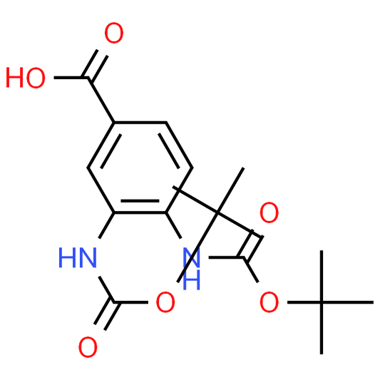 3,4-Bis((tert-butoxycarbonyl)amino)benzoic acid