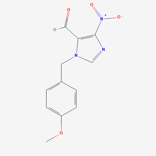1-(4-Methoxybenzyl)-4-nitro-1h-imidazole-5-carbaldehyde