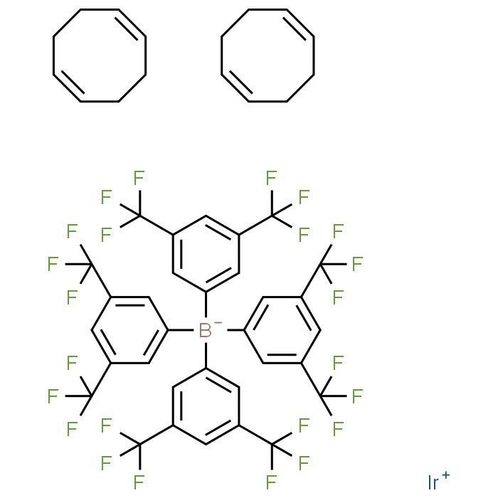 Bis(cyclooctadiene)iridium(I) tetrakis(3,5-bis(trifluoromethyl)phenyl)borate