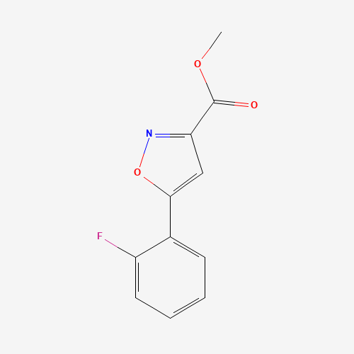 Methyl 5-(2-fluorophenyl)isoxazole-3-carboxylate