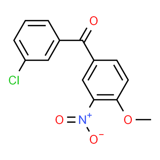 (3-Chlorophenyl)(4-methoxy-3-nitrophenyl)methanone