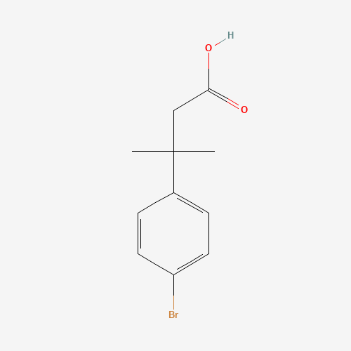 3-(4-Bromophenyl)-3-methylbutanoic acid
