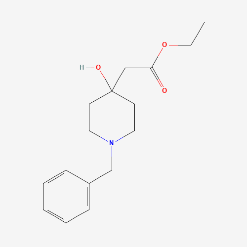Ethyl 2-(1-benzyl-4-hydroxypiperidin-4-yl)acetate