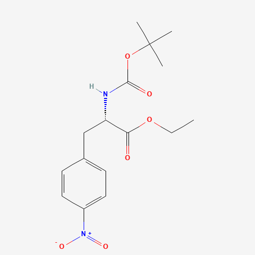 (S)-Ethyl 2-((tert-butoxycarbonyl)amino)-3-(4-nitrophenyl)propanoate