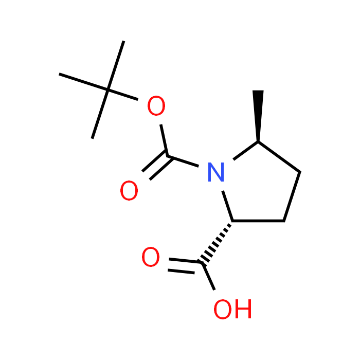 (2R,5S)-1-(tert-Butoxycarbonyl)-5-methylpyrrolidine-2-carboxylic acid