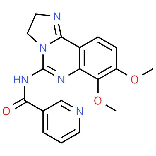 N-(7,8-Dimethoxy-2,3-dihydroimidazo[1,2-c]quinazolin-5-yl)nicotinamide