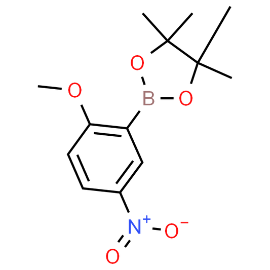 2-(2-Methoxy-5-nitrophenyl)-4,4,5,5-tetramethyl-1,3,2-dioxaborolane