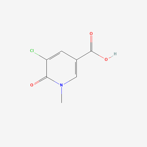 5-Chloro-1-methyl-6-oxo-1,6-dihydropyridine-3-carboxylic acid