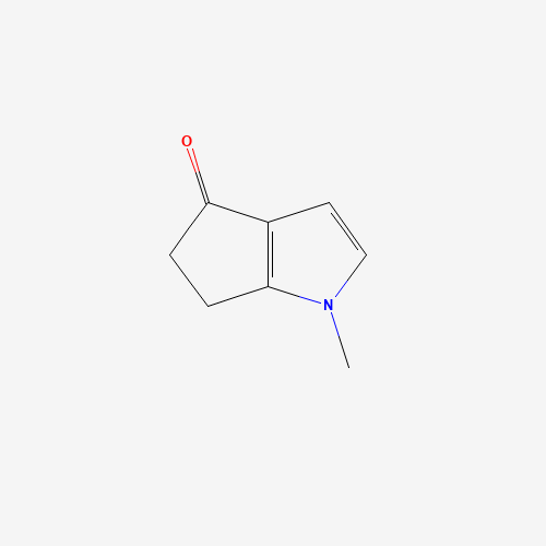 1-methyl-1H,4H,5H,6H-cyclopenta[b]pyrrol-4-one