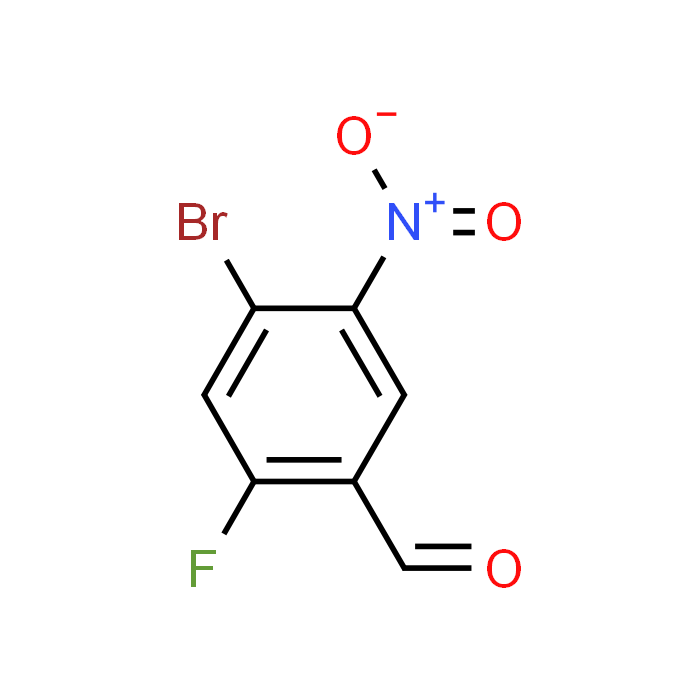4-Bromo-2-fluoro-5-nitrobenzaldehyde