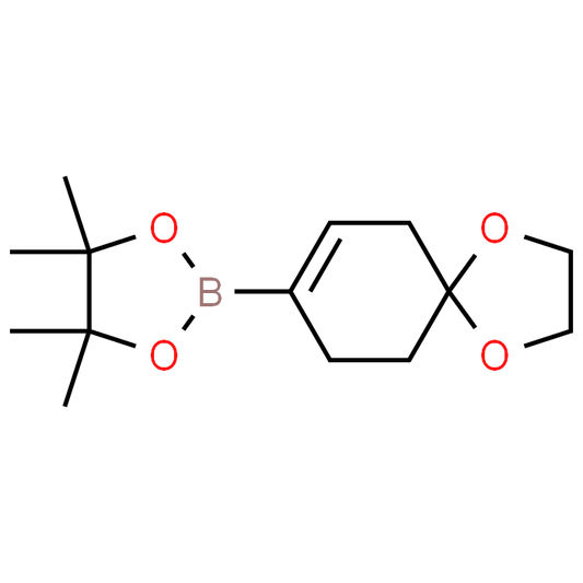 4,4,5,5-Tetramethyl-2-(1,4-dioxaspiro[4.5]dec-7-en-8-yl)-1,3,2-dioxaborolane