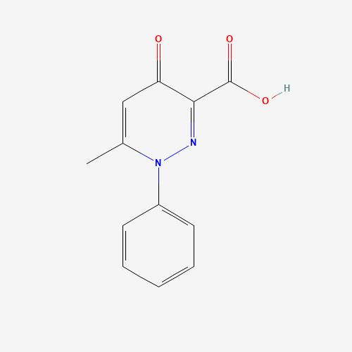 6-Methyl-4-oxo-1-phenyl-1,4-dihydropyridazine-3-carboxylic acid