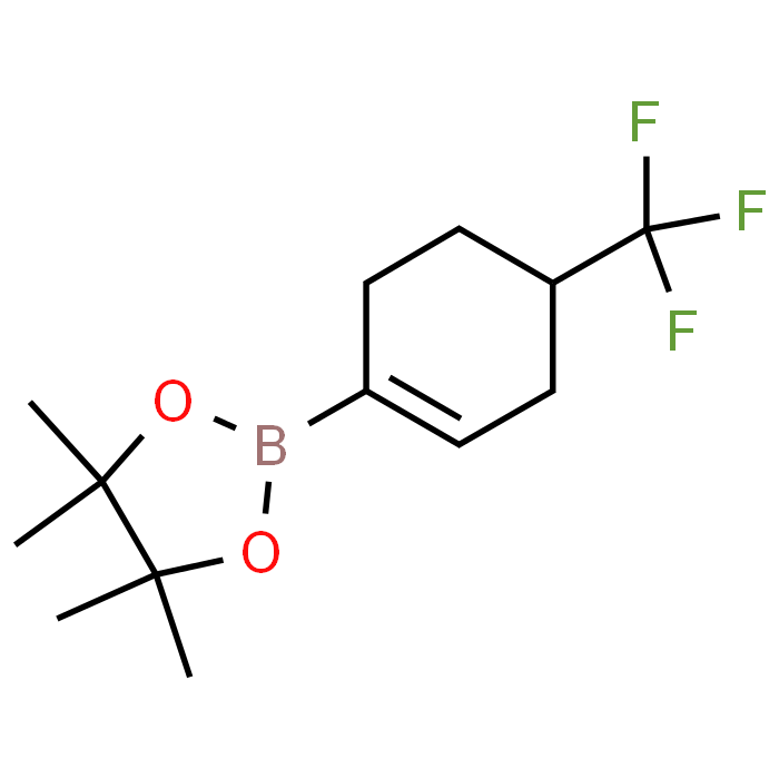 4,4,5,5-Tetramethyl-2-[4-(trifluoromethyl)-1-cyclohexen-1-yl]-1,3,2-dioxaborolane