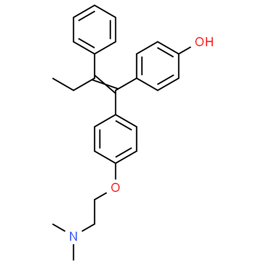 4-(1-(4-(2-(Dimethylamino)ethoxy)phenyl)-2-phenylbut-1-en-1-yl)phenol