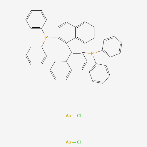 Chlorogold,[1-(2-diphenylphosphanylnaphthalen-1-yl)naphthalen-2-yl]-diphenylphosphane