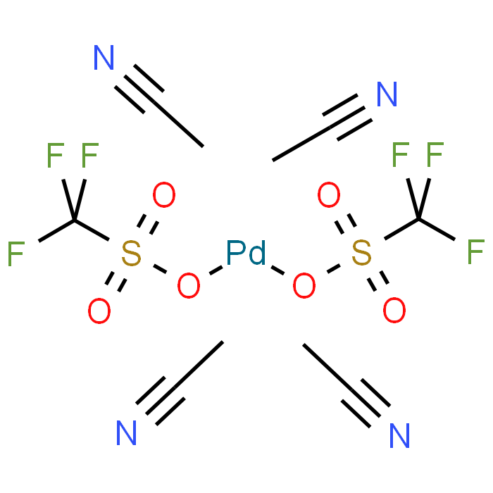 Tetrakis(acetonitrile)palladium(II) Ditriflate