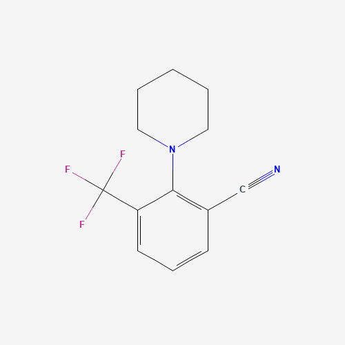 2-(Piperidin-1-yl)-3-(trifluoromethyl)benzonitrile