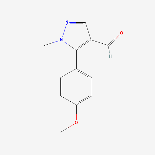 5-(4-Methoxyphenyl)-1-methyl-1H-pyrazole-4-carbaldehyde