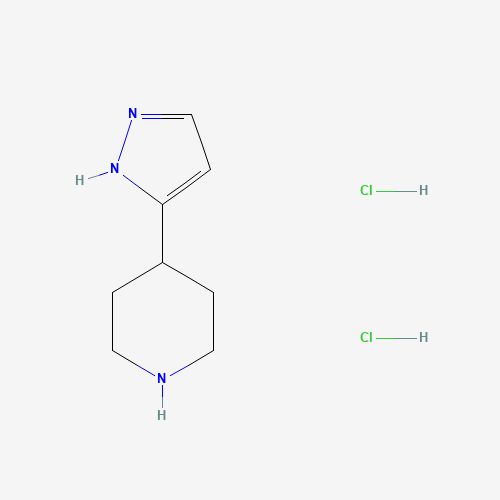 4-(1H-Pyrazol-3-yl)piperidine dihydrochloride