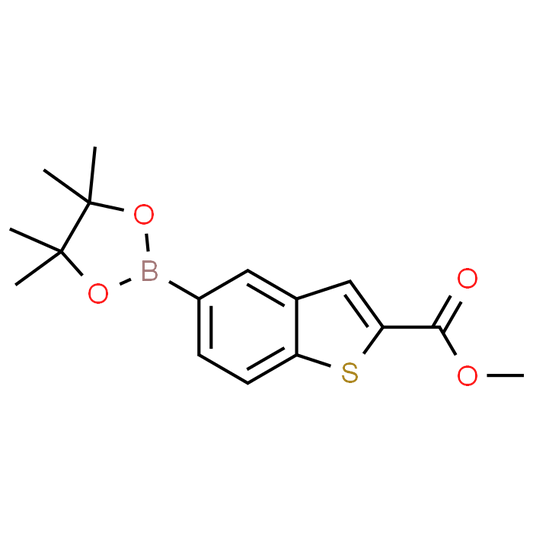 Methyl 5-(4,4,5,5-tetramethyl-1,3,2-dioxaborolan-2-yl)benzo[b]thiophene-2-carboxylate