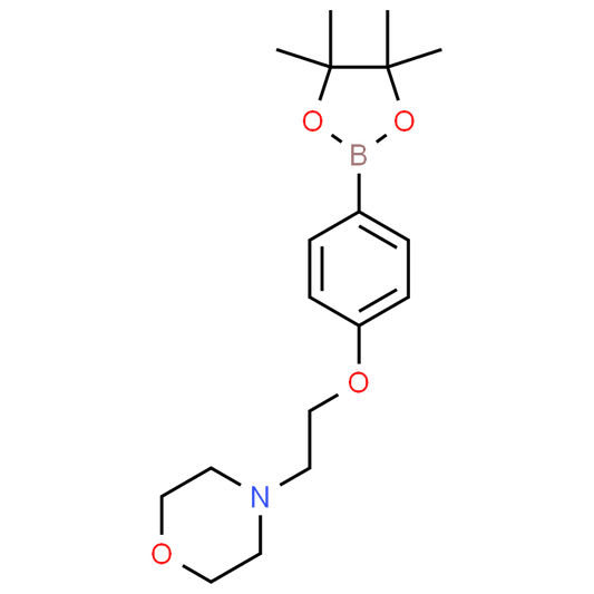 4-(2-(4-(4,4,5,5-Tetramethyl-1,3,2-dioxaborolan-2-yl)phenoxy)ethyl)morpholine