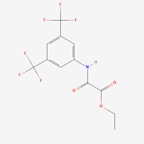 Ethyl 2-((3,5-bis(trifluoromethyl)phenyl)amino)-2-oxoacetate
