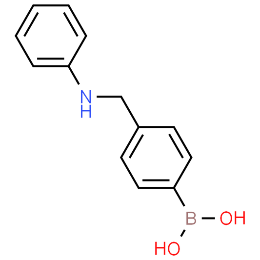 (4-((Phenylamino)methyl)phenyl)boronic acid