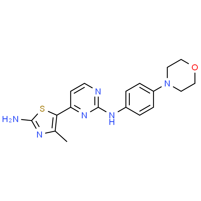 4-Methyl-5-(2-((4-morpholinophenyl)amino)pyrimidin-4-yl)thiazol-2-amine