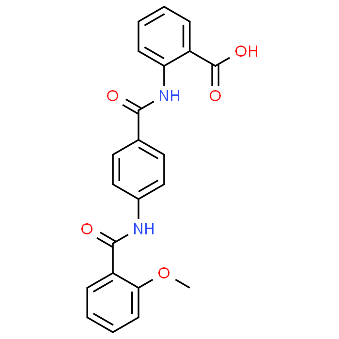 2-(4-(2-Methoxybenzamido)benzamido)benzoic acid