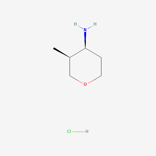 (3S,4S)-3-Methyltetrahydro-2H-pyran-4-amine hydrochloride